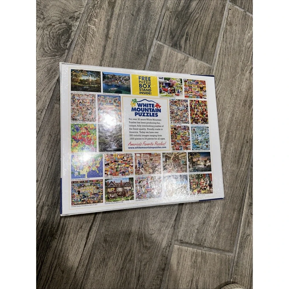 White Mountain 1000 Piece I‎ Love New Hampshire 24